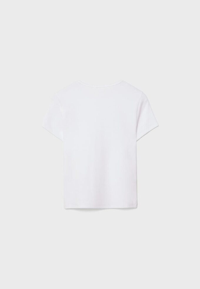 Βασικό T-shirt στενής γραμμής Βασικό T-shirt στενής γραμμής